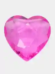 Акриловые кристаллы сердечки 30 шт, разноцветные камни, COLOR Si