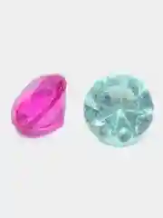 Кристаллы акриловые 5 фигур, камни декоративные, 30 шт, COLOR Si