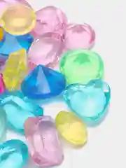 Кристаллы акриловые 5 фигур, камни декоративные, 30 шт, COLOR Si