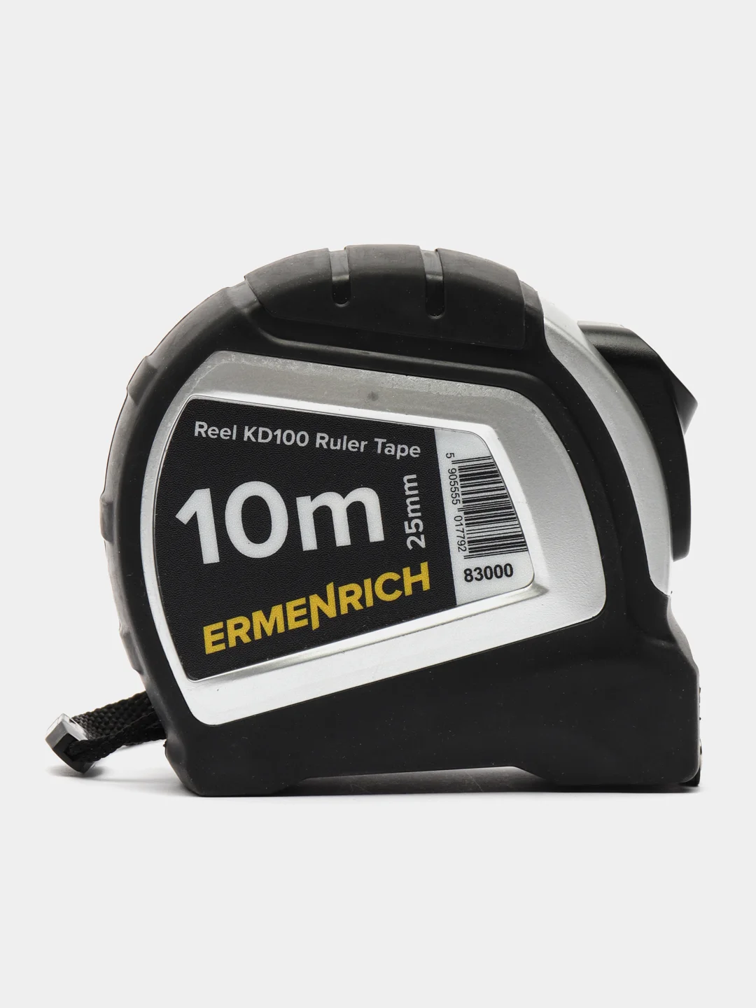 Рулетка измерительная 10м. с автоматической блокировкой и магнитом Ermenrich Reel KD100
