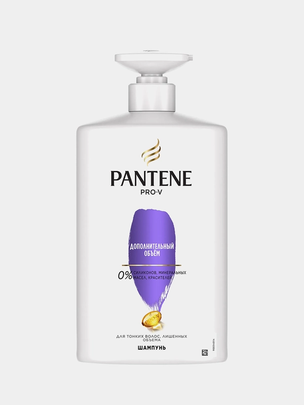 Шампунь PANTENE Pro-V Дополнительный Объем, для тонких и ослабленных волос, 900 мл