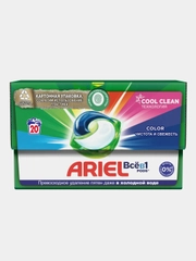 Капсулы для стирки ARIEL Color, 20 штук
