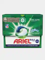 Капсулы для стирки ARIEL Горный родник, 14 штук