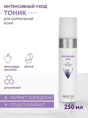 Тоник для лица с фруктовыми кислотами 250 мл АРАВИА ARAVIA