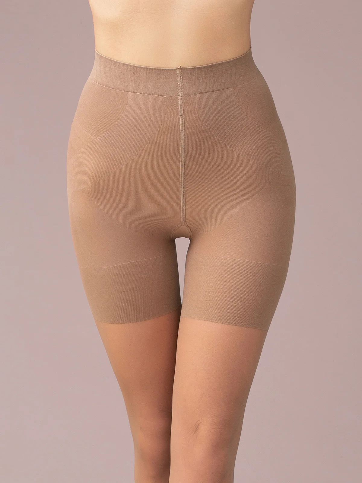 Бежевый колготки корректирующие Giulia EFFECT UP 40 LIFT