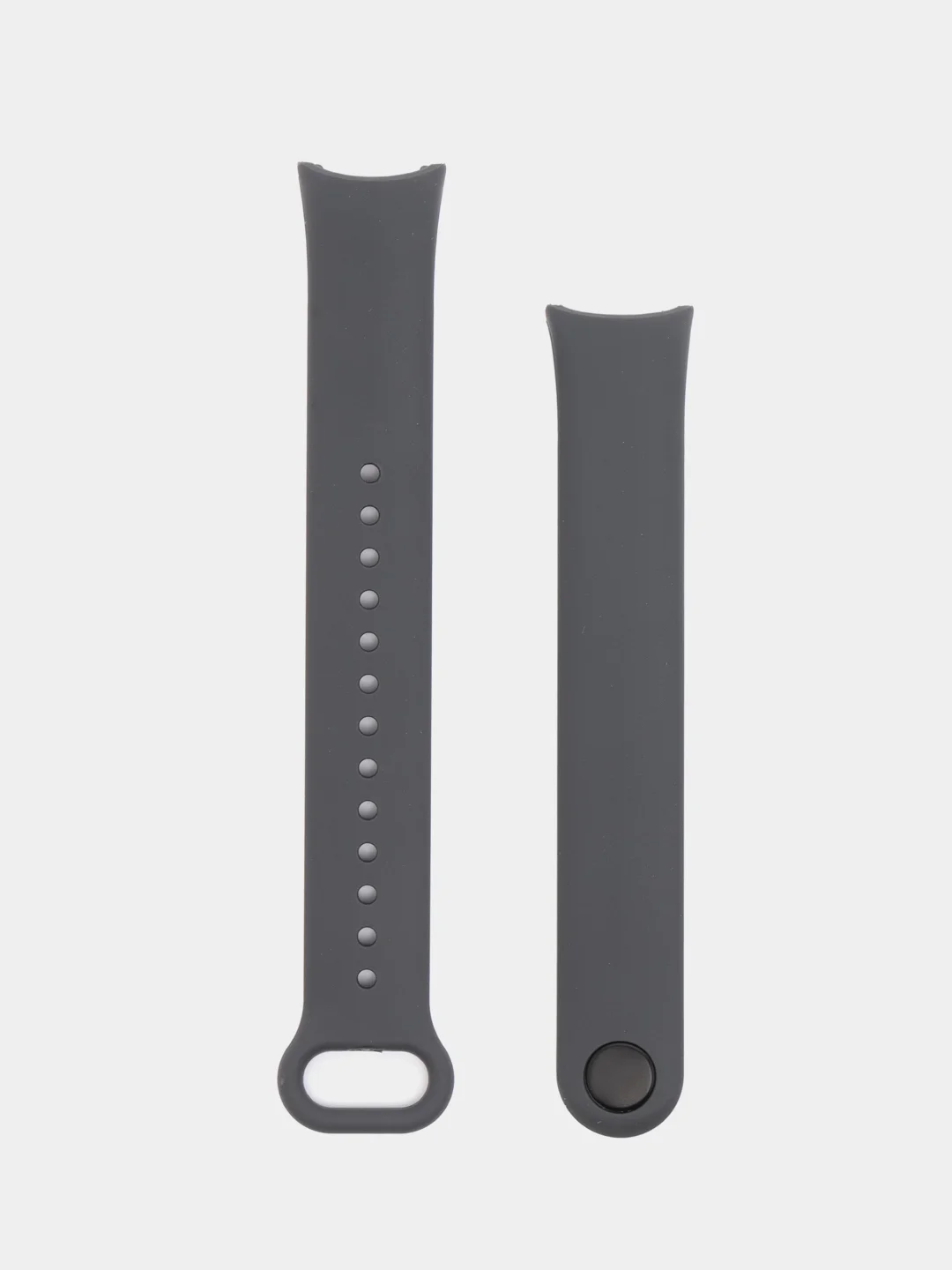 Тёмно-серый ремешок для Xiaomi Smart Band 8 / Mi band 8 / Mi band 9