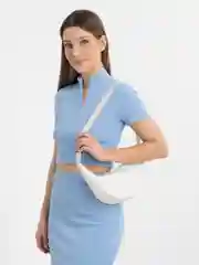 Белый сумка женская, через плечо