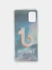 Синий чехол Samsung A31 силиконовый