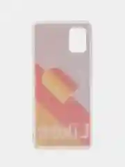 Сиреневый чехол Samsung A31 силиконовый