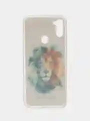 Бежевый чехол Samsung A11 / Samsung M11 силиконовый