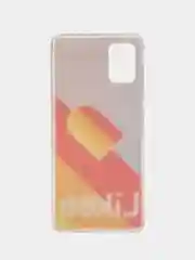 Сиреневый чехол Samsung A51 силиконовый