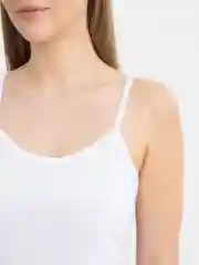 Белый майка женская