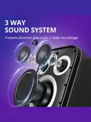 Портативная акустика Tronsmart Halo 200 (120W) с двумя микрофонами (караоке, powerbank)