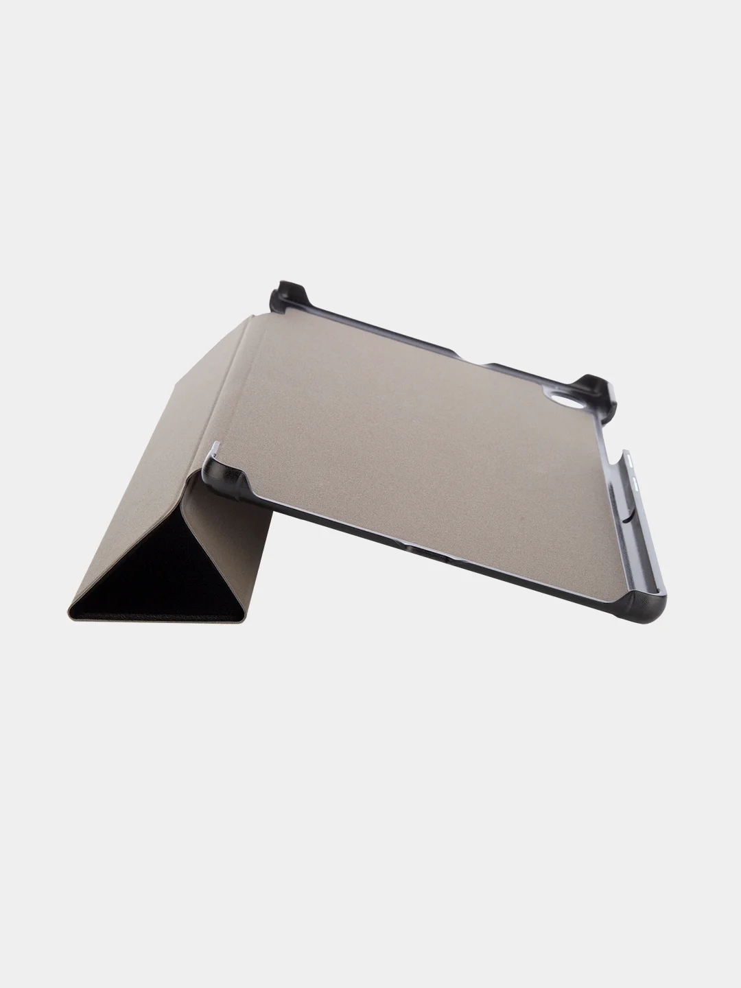 Черный чехол-книжка для планшета Lenovo Tab M10 HD (2nd gen) 10.1" из экокожи КАРТОФАН, подставка