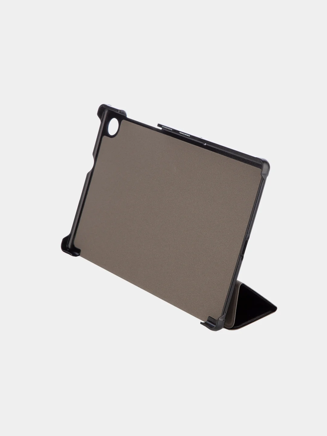 Черный чехол-книжка для планшета Lenovo Tab M10 HD (2nd gen) 10.1" из экокожи КАРТОФАН, подставка