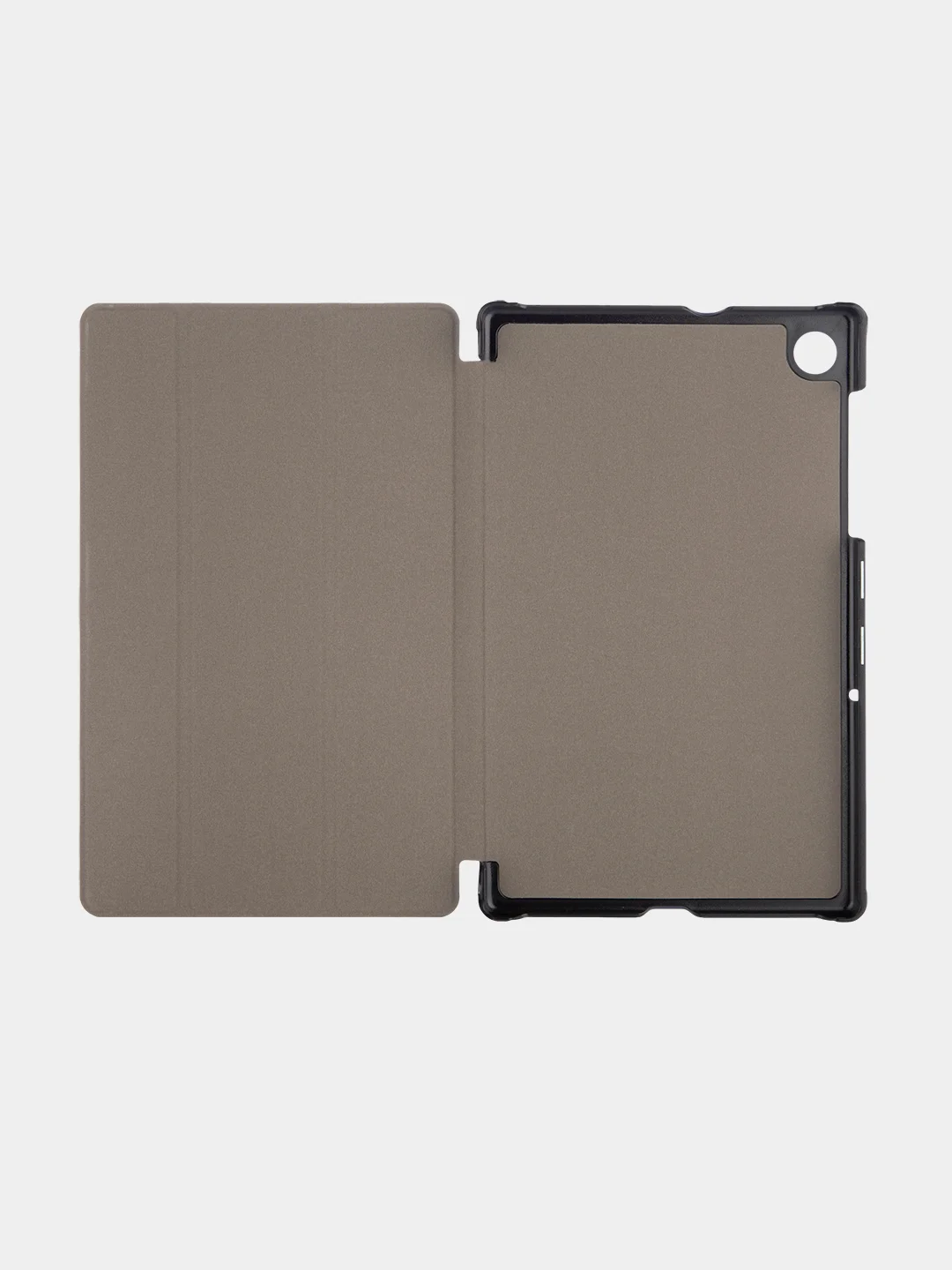 Черный чехол-книжка для планшета Lenovo Tab M10 HD (2nd gen) 10.1" из экокожи КАРТОФАН, подставка