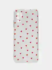 Коралловый меланж чехол на Xiaomi Redmi Note 10T/10 5G/Poco M3 Pro / Сяоми Редми Нот 10T прозрачный