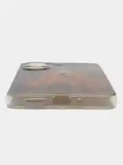 Коричневый чехол на Xiaomi Redmi 13C/Poco C65 / Сяоми Редми 13C/Поко С65 прозрачный, защита камеры