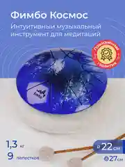 Фимбо "Космос", 22 см, не глюкофон, музыкальный инструмент, ханг, перкуссия, барабан