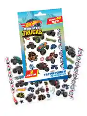 Наклейки - татуировки "Hot Wheels", 2 листа