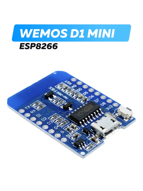 Контроллер на Wi-Fi модуле ESP8266 WeMos D1 Mini