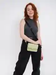 Зеленый сумка женская через плечо