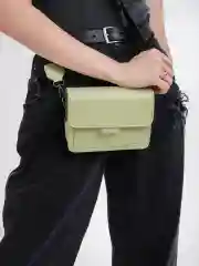 Зеленый сумка женская через плечо