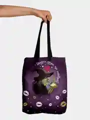 Сумка шоппер Целуюсь лучше чем готовлю