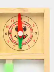 Деревянная игрушка цифры счет,обучающая часы