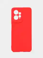 Красный чехол для Redmi Note 12 4G / Редми Нот 12 4Г, силиконовый, матовый