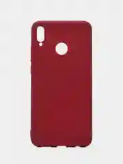 Бордовый чехол Huawei Honor 8X, Хуавей Хонор 8Х силиконовый, цветной, матовый