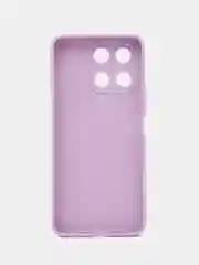 Красный чехол Honor X6a / Хонор Х6а силиконовый, цветной, матовый