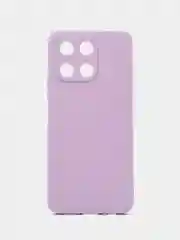 Лавандовый чехол Honor X6a / Хонор Х6а силиконовый, цветной, матовый