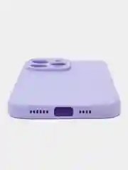 Красный чехол для iPhone 14 Pro Max / Айфон 14 Про Макс, силиконовый, цветной, матовый