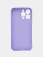 Красный чехол для iPhone 14 Pro Max / Айфон 14 Про Макс, силиконовый, цветной, матовый