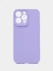Лавандовый чехол для iPhone 14 Pro Max / Айфон 14 Про Макс, силиконовый, цветной, матовый