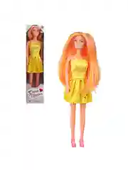 Кукла в стильном платье, 29 см, цветные волосы, 6,5х29,5х4,5 см