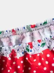 Серый комплект ясельный Бактра для девочки, кофта, юбка с трусиками, хлопок, рост 68-86 см