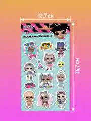 Наклейки вспененные L.O.L. Surprise!