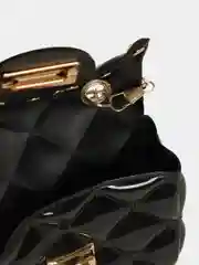 Угольный сумка детская/ сумка для девочки/ мини сумка лаковая/ клатч