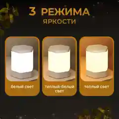 Белый ночник, светильник, ночник детский, лампа для сна