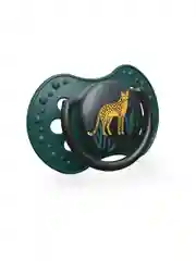 Зеленый lovi Jungle Vibes Пустышка силиконовая динамическая 6-18 месяцев, 2 штуки