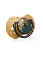 Зеленый lovi Jungle Vibes Пустышка силиконовая динамическая 6-18 месяцев, 2 штуки