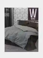 Светло-коричневый кпб 2.0 спальное бязь WENGE 2 наволочки 70x70