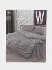 Бежевый меланж кпб 2.0 спальное бязь WENGE 2 наволочки 70x70
