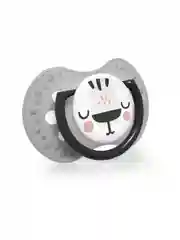 LOVI Salt&Pepper Пустышка силиконовая динамическая 6-18 мес 2шт