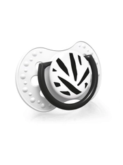LOVI Salt&Pepper Пустышка силиконовая динамическая 6-18 мес 2шт