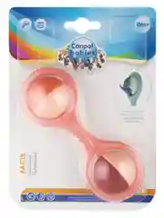 Розовый canpol Babies Погремушка Штанга с вращающимися элементами