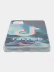 Синий чехол Samsung A51 силиконовый
