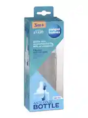 Бежевый canpol babies Newborn Baby Бутылочка для кормления c широким горлом 240 мл 3+